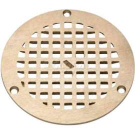 Zurn 5" Dia. Round Floor Drain W/Screws, Nickel