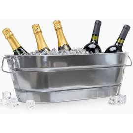5.3 Gallon Galvanized Steel Ice Bucket