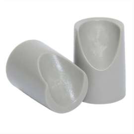 NPS - Gray Chair V-Tip Caps (Pack of 100)
