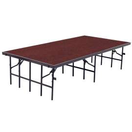 NPS - Red Carpet 96"L x 36"W x 16"H Portable Stage