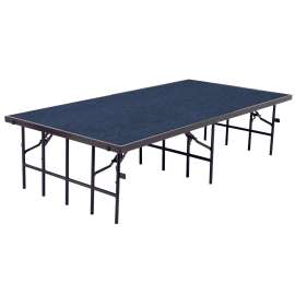 NPS - Blue Carpet 96"L x 48"W x 32"H Portable Stage
