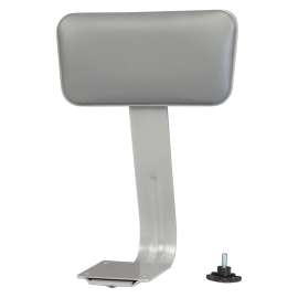 NPS - Gray Vinyl Padding Backrest for 6400 Series Stools