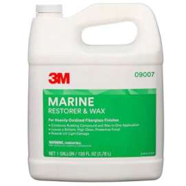 3M MARINE RESTORER AND WAX 09007