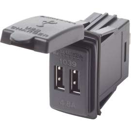 12/24VDC DUAL USB 4.8A SWMNT
