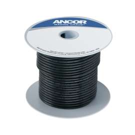 WIRE 25' #10 BLACK TINNED COPPER