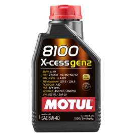8100 X-CESS GEN2 5W-40 12X1L
