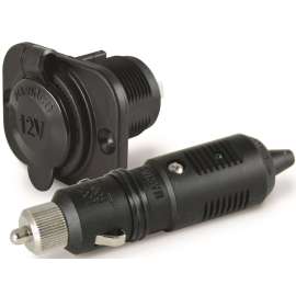 12V RECEPTACLE AND PLUG