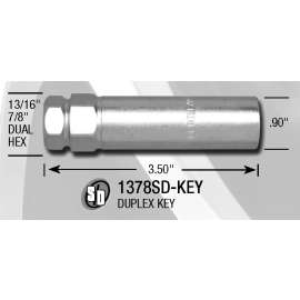 DUPLEX SOCKET KEY