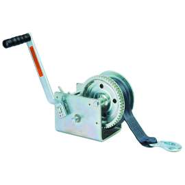 2500 LB PLATED WINCH W/25 FT STRAP