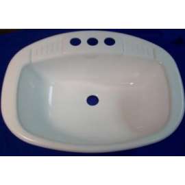 17X20PARCHMENT POLY OVAL LAV