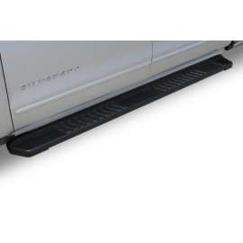 6' BLACK ALUMINUM RUNNING BOARDS