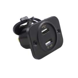 DUAL USB PORT WITH VOLT METER