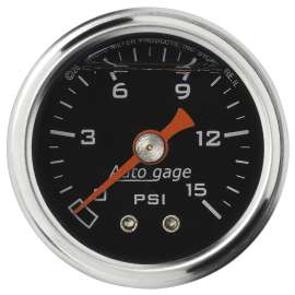 AUTOGAGE PSI BLK DIAL1.5'