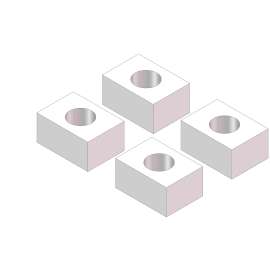 7/8' SPACER BLOCK KIT BAG/4