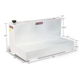 LARGE L TRANSFER TANK 90 GAL
