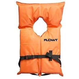 LIFE VEST - ORANGE; UNIVERSAL ADULT