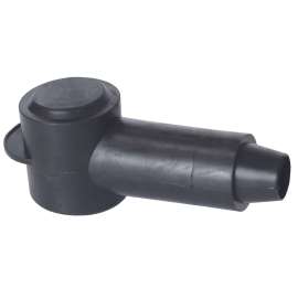 CABLECAP .475 X.130 STUD BLK