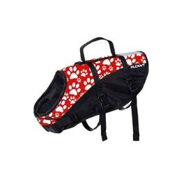 DOG VEST - RED PAWS; X-LARGE