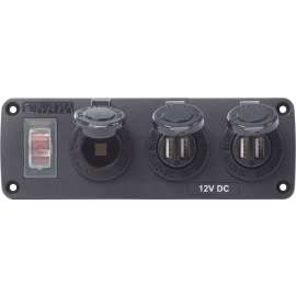 PANEL ACC H2O 2 USBS & SCKT