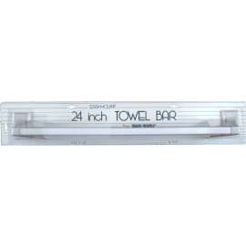 24 INCH TOWEL BAR 1PK WHI