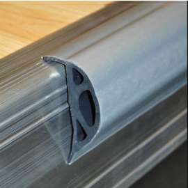 SM COM P SHAPE SILVER EDGING 10'