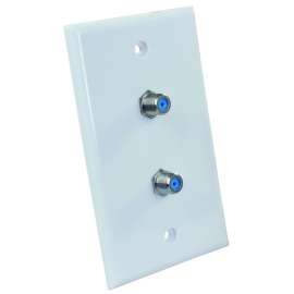 WALL PLATE DUAL HD/SAT
