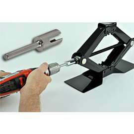 T-SLOT SCISSOR JACK CRANK