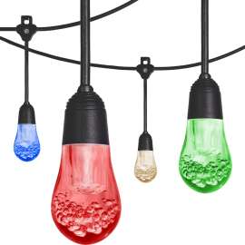 ENBRIGHTEN LED CAFE LIGHTS WITH USB