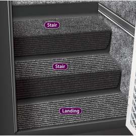 STEP HUGGERS-BLACK GRANIT
