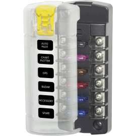 FUSE BLOCK STBLADE 6CIRC IND