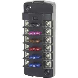 FUSE BLOCK STBLADE 6CIRC INDEPENDEN