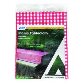 TABLECLOTH RED/WHT 52X84