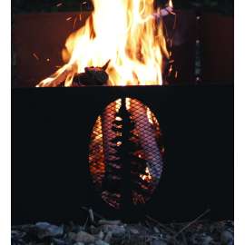 PORTABLE CAMPFIRE RING W/