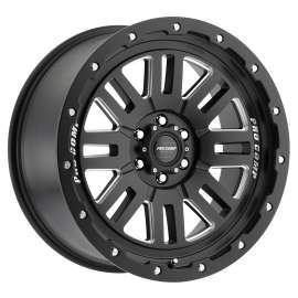 20X9 6X135 5BSMM SATIN BLACK/MILLED