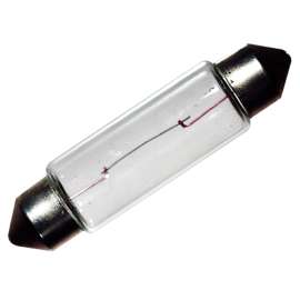 BULB  FESTOON  12V  .74A  10W  6CP
