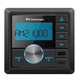 AM/FM MECHLESS RV RADIO   2 ZONE