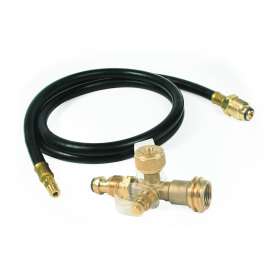 TEE W/ 4 PORTS W/ 5' HOSE