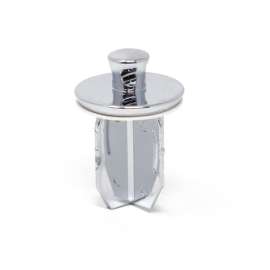 CHROME LAVATORY STOPPER