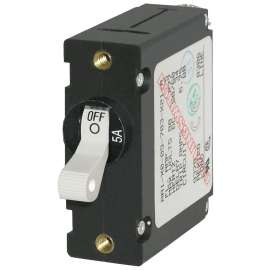 CIRCUIT BREAKER AA1TOGGLE 5A WHT