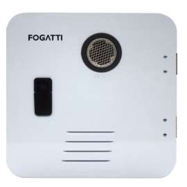 WHITE WATER HEATER DOOR AND FLANGE