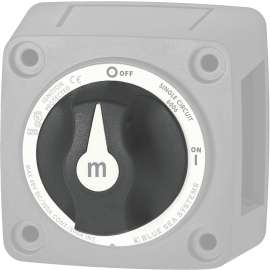 SWITCH BATTERY M KNOB REPLACE BLK