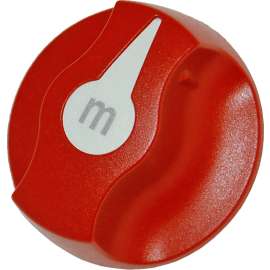 SWITCH BATTERY M KNOB REPLACE RED