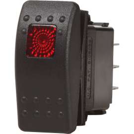 SWITCH CONTURA2 SPST OFF-ON BLK