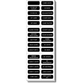 LABEL KIT DC PANEL EXTENDED