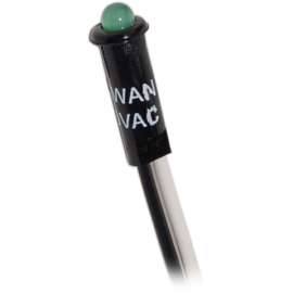 LED GREEN 11/64IN 230VAC