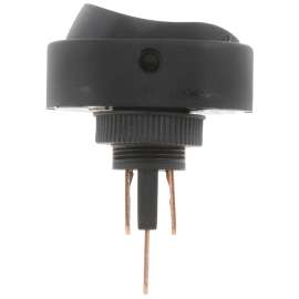 ROCKER OBLG LED BLK/BLUE