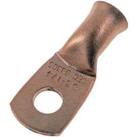 COPPER RING LUG 6GA 1/4