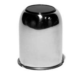 CNTR CAP; SS 3.18 BORE W/BLCK BUTN