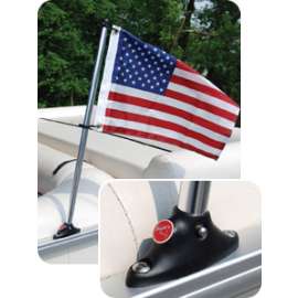 24' PONTOON RAIL POLE AND 12'X18' U