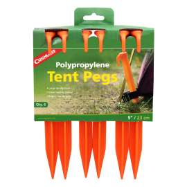 TENT PEGS 9' 6/CD